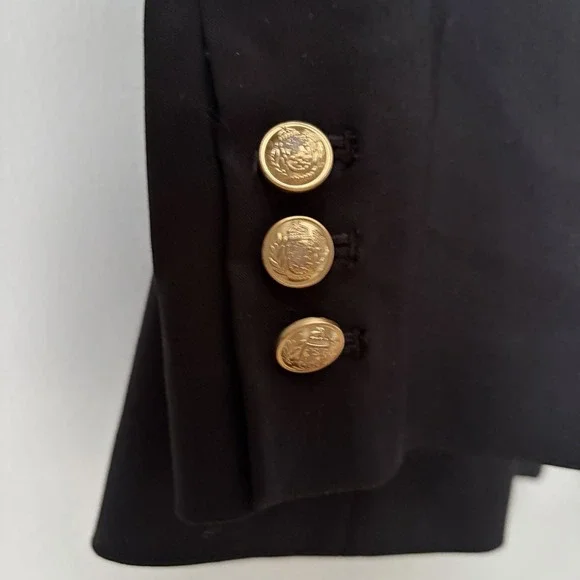 Lane Bryant black the Bryant Blazer one button with stretch Womens size 16 Black - Picture 3 of 8